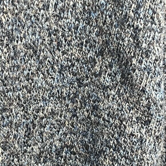 VTG Pendleton Virgin Wool Cardigan Sweater Men's XL Shetland Gray Tweed Grandpa - Picture 4 of 13